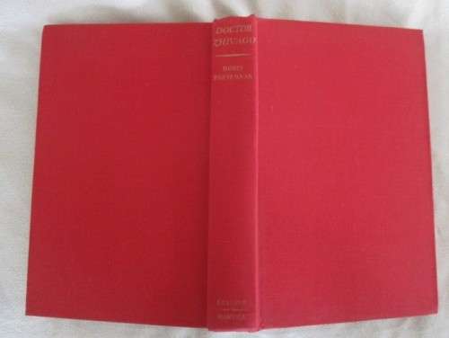 1959 HARD COVER PLUS DUST COVER - DR ZHIVAGO BY BORIS PASTERNAK