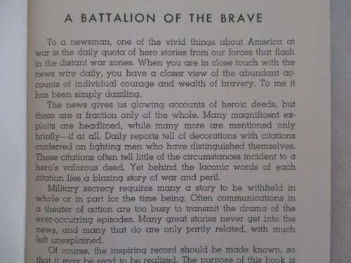 1945 HARD COVER PLUS DUST COVER - THESE MEN SHALL NEVER DIE BY LOWELL THOMAS