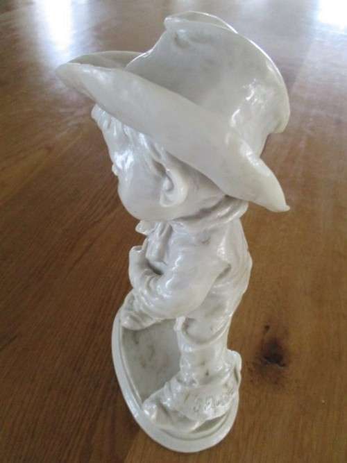 FOR ZEEBOB ONLY - GIUSEPPE ARMANI FIGURINE ENTITLED `LITTLE COWBOY` - SIGNED