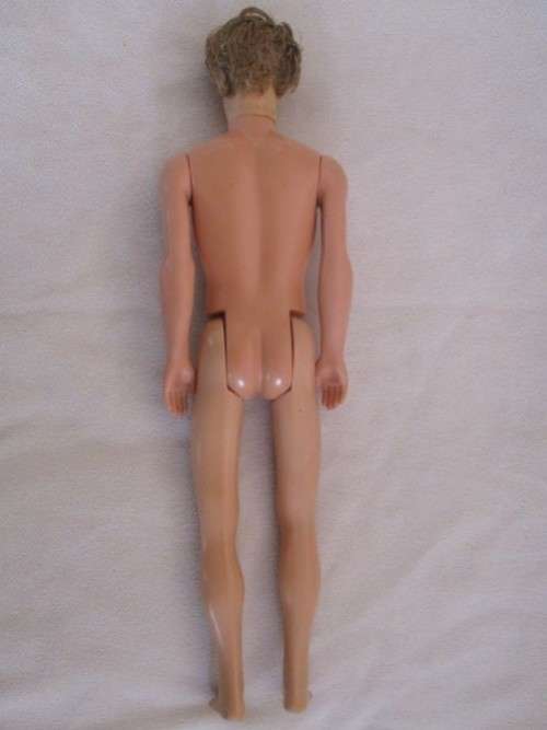 MATTEL KEN DOLL (BARBIE'S BOYFRIEND) IN COOL "LEATHER" JACKET AND JEANS