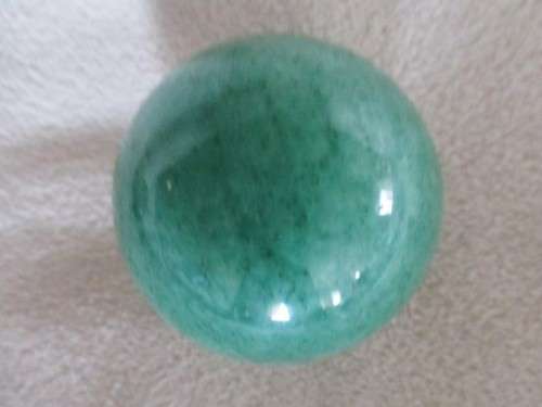 THREE STUNNING ROUND POLISHED GEMSTONES - STRESS BALLS? - AMAZING COLOURS (DISREGARD REFLECTIONS)