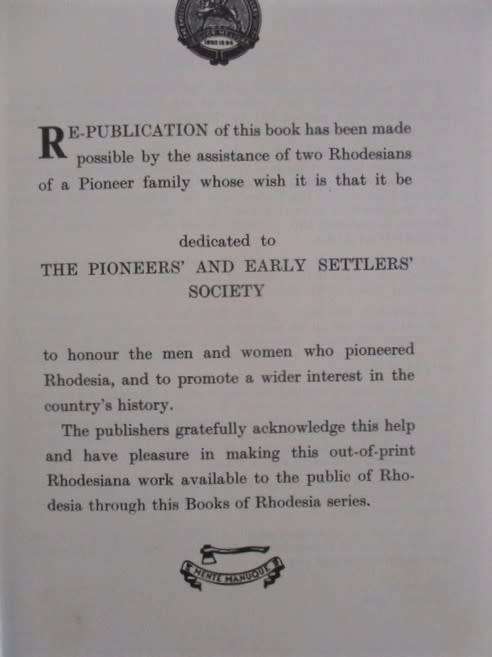 RHODESIANA - THE GOLD REGIONS OF SOUTH EASTERN AFRICA - THOMAS BAINES