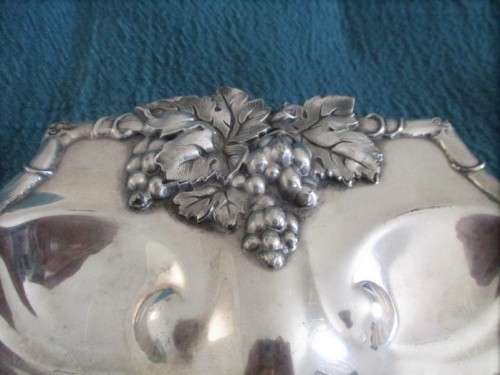 Relisted - Large Reed & Barton 209 silver plated footed scallop shell dish