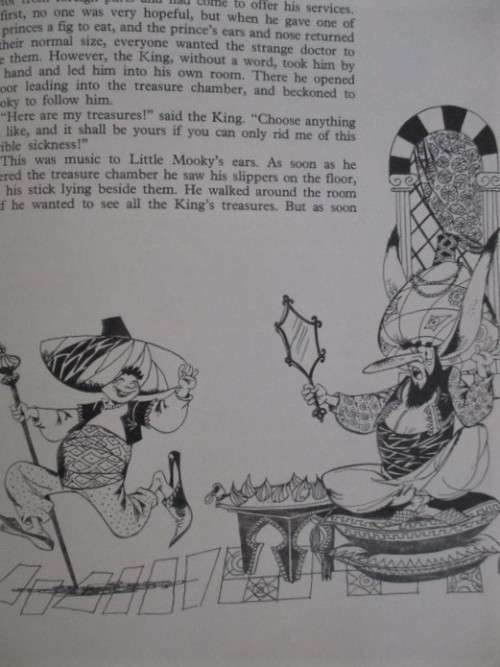 1973 - A RATHER RARE THICK BOOK OF UNUSUAL FAIRY TALES - HAUFF`S FAIRY TALES
