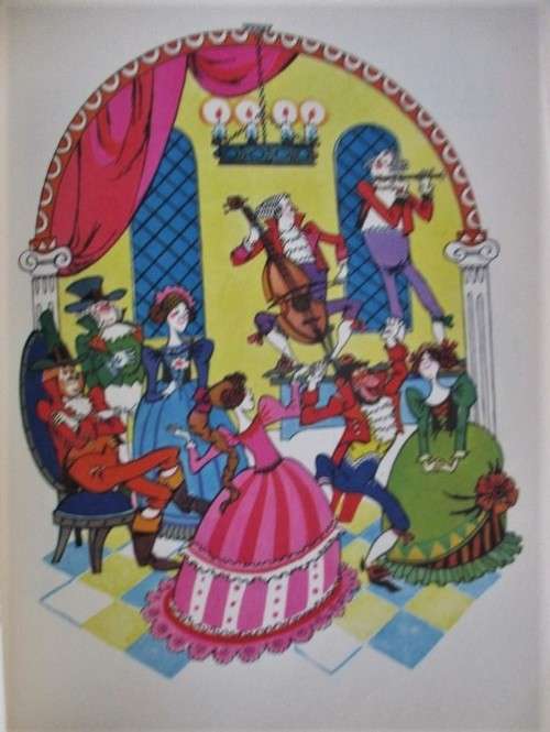 1973 - A RATHER RARE THICK BOOK OF UNUSUAL FAIRY TALES - HAUFF`S FAIRY TALES