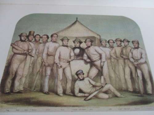 1969 FIRST EDITION - THE NOBLEST GAME - A BOOK OF FINE CRICKET PRINTS - NEVILLE CARDUS & JOHN ARLOTT