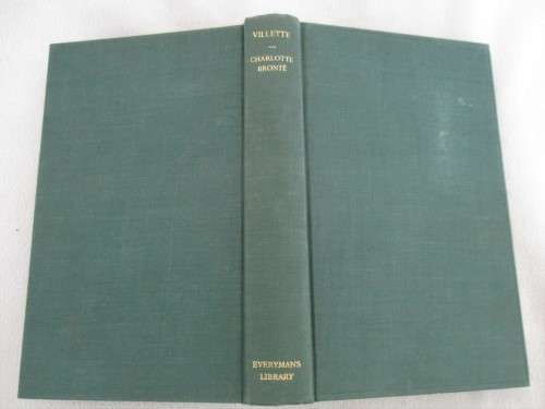1933 HARD COVER - VILLETTE BY CHARLOTTE BRONTE