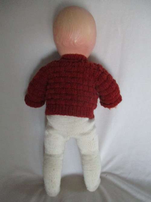 ANTIQUE RELIABLE, CANADA DOLL  - OPEN/CLOSE EYES & TWO CUTE FRONT TEETH