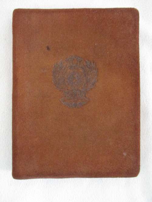 FOR ANCHEN ONLY - EARLY 1900`s - A CHRISTMAS CAROL BY CHARLES DICKENS - BROWN SUEDE COVER