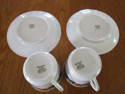 MORNING COFFEE FOR TWO - VINTAGE ART DECOR EPIAG SET - CZECHOSLOVAKIA