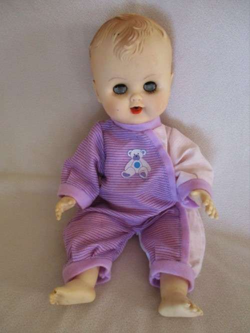 A CUTE BUT NOT PERFECT VINTAGE DOLL