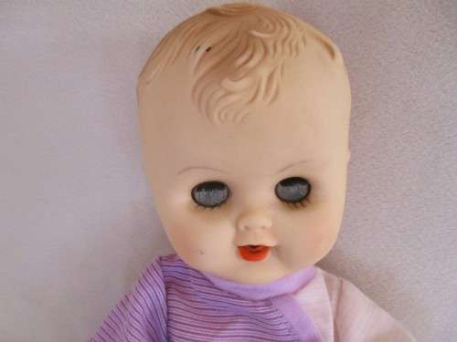 A CUTE BUT NOT PERFECT VINTAGE DOLL