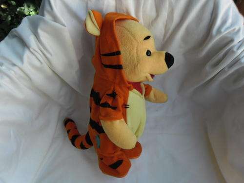 Talking Winnie the Pooh in Tigger Costume