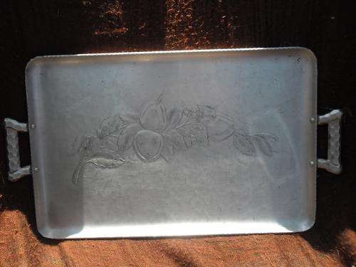 STUNNING Vintage Hand Forged Everlasting Metal Tray