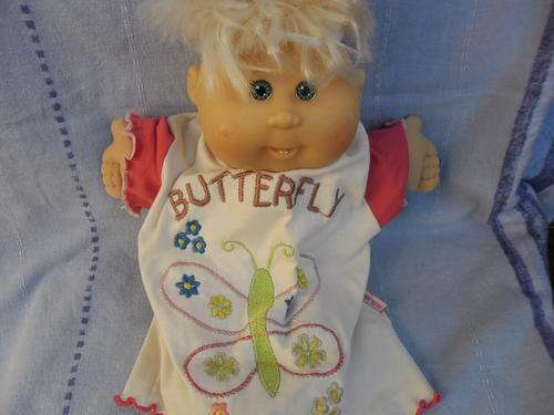 Cute Tousle-haired Cabbage Patch Doll