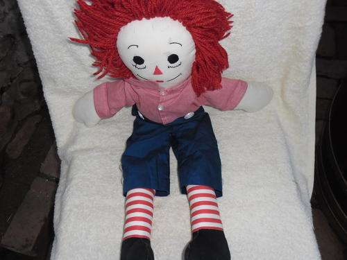 LOVELY VINTAGE RAGGEDY ANNE DOLL