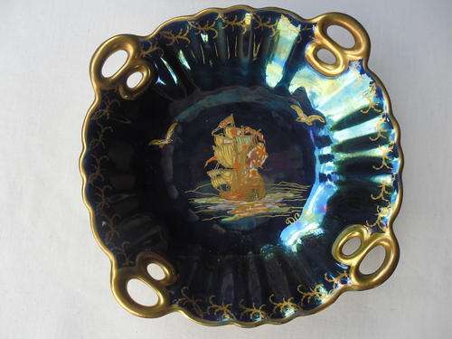 STUNNING CROWN DEVON BON BON DISH