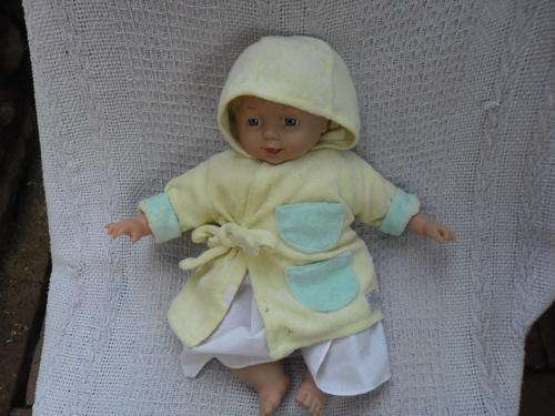 lovely cititoy doll with carry cot