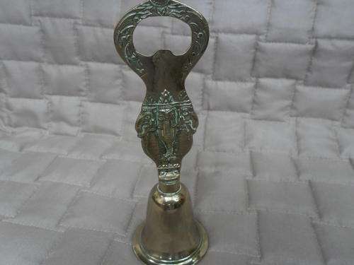 VINTAGE BRASS BELL AND BOTTLE OPENER-SO UNIQUE!!