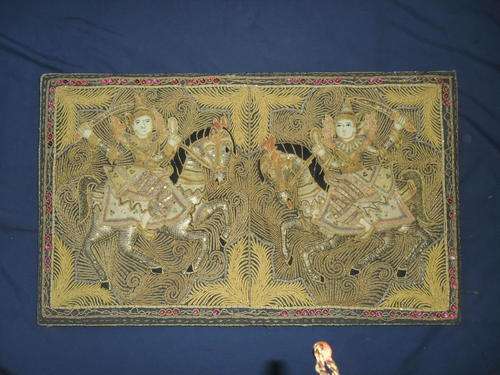STUNNING VINTAGE ORIENTAL TAPESTRY
