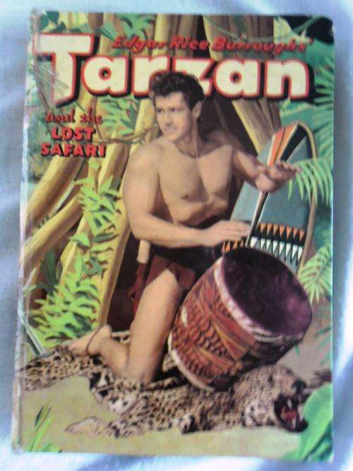 RARE!!!! AUTHORISED EDITION :EDGAR RICE BURROUGHS' TARZAN AND THE LOST SAFARI