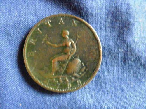 RARE!!!! 1799 BRITISH HALF PENNY!!