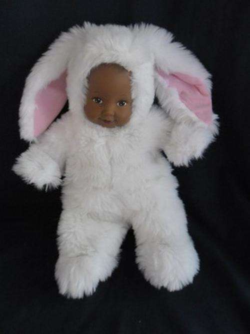 LOVELY LARGE ANNE GEDDES DOLL IN BUNNY OUTFIT