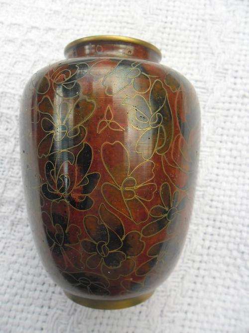 STUNNING JINGFA CLOISONNE VASE-BEAUTIFUL CRAFTMANSHIP!!!
