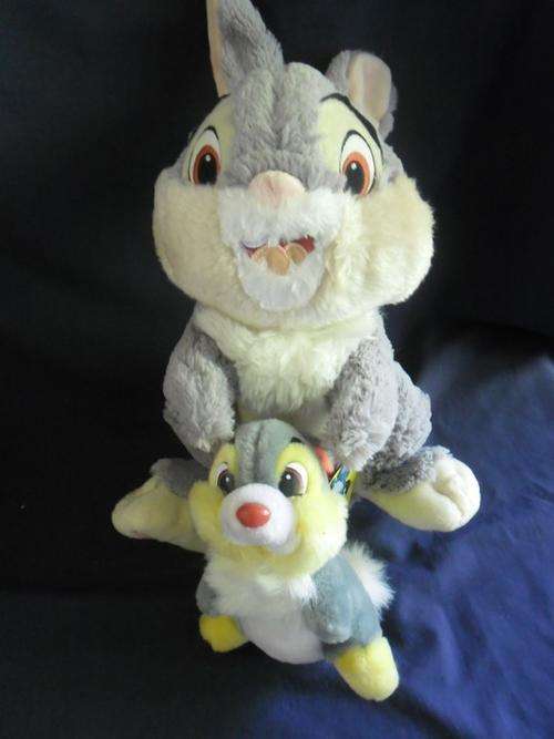 WOW!!  TWO DISNEY ORIGINAL "THUMPERS" FROM BAMBI - TOOOO CUTE!!