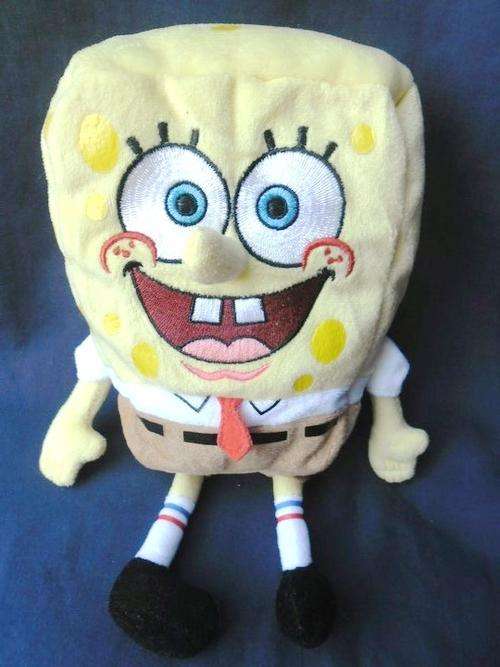 SPONGEBOB THE TY BEANIE BABY IS GOING CHEAP BECAUSE HE LOST HIS HANG TAG!!