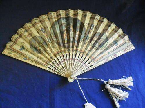 AWESOME FIND!!!! ANTIQUE VICTORIAN SIGNED DUVELLEROY FAN!!!!