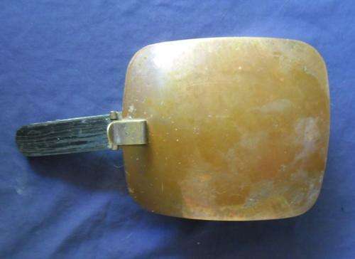 RARE!! A SMALL VINTAGE  RECTANGULAR BEDWARMER!!!