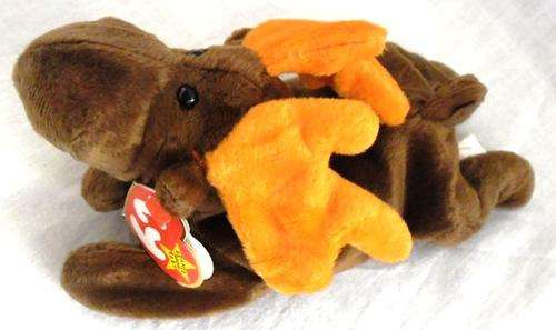 HERE'S "CHOCOLATE" THE TY BEANIE MOOSE!!
