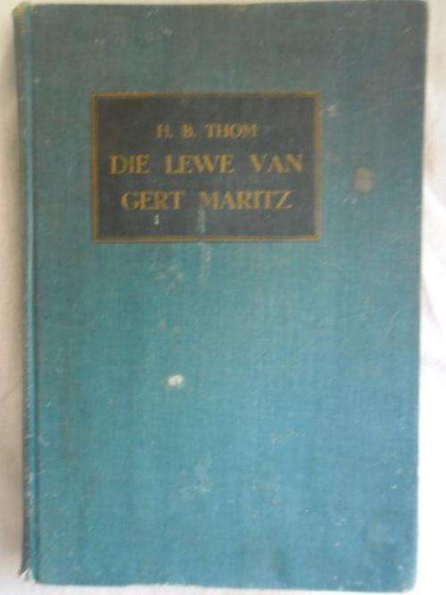 SELDSAME BOEK!! DIE LEWE VAN GERT MARITZ (DIE VOORTREKKER)