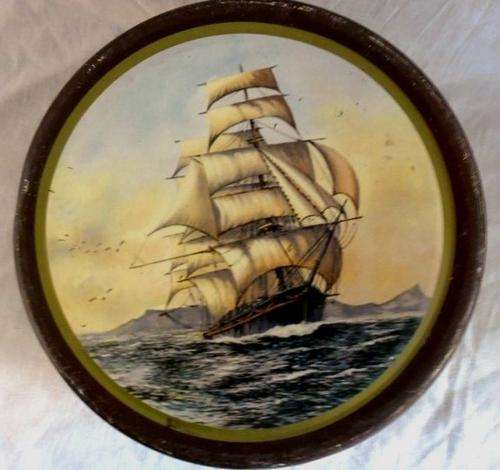 A VERY OLD JOKO TEA CAKE TIN (A REAL CAKE TIN!) WITH AN EXTRA FEATURE FROM DAYS GONE BY!!!
