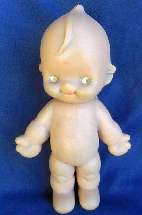 RARE AND VERY OLD LITTLE VINTAGE KEWPIE WITH WINGS!!