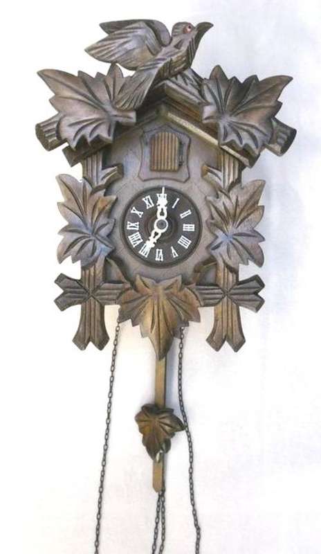 HANDCRAFTED D HONES CUCKOO CLOCK -COMPLETE AND IN WORKING ORDER!! (REGULA MOVEMENT)