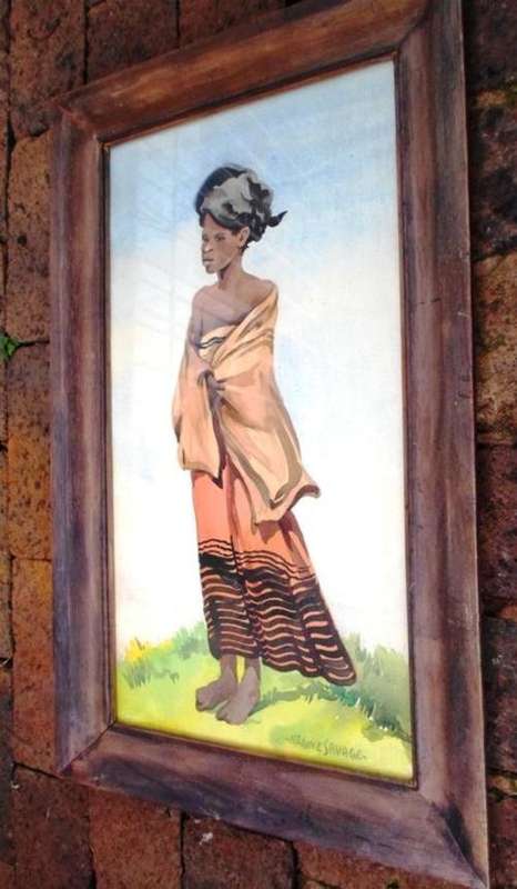 STUNNING ORIGINAL WATERCOLOUR BY WELL KNOWN SOUTH AFRICAN ARTIST ELAINE SAVAGE