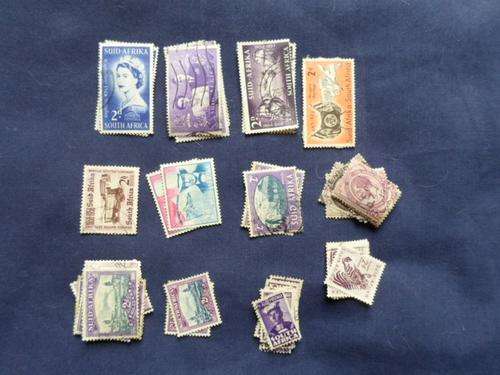 41 X 2D STAMPS (12 DIFFERENT TYPES) FOR THE EXPERTS TO CHECK!!