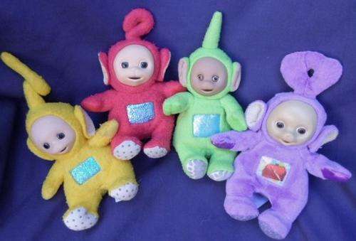 FOUR CUTIE PIE TELETUBBIES