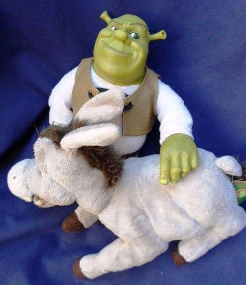 SHREK AND HIS DONKEY FRIEND