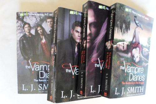 THE VAMPIRE DIARIES BOOKS 1 TO 6 IN 4 VOLUMES