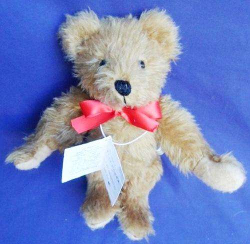 'FITZWATER' AN ORIGINAL HAND MADE, FULLY JOINTED BEAR FROM THE ENGLISH TEDDY BEAR CO.