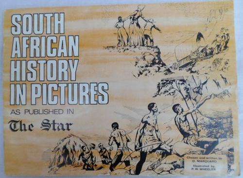 WOW!! 'SOUTH AFRICAN HISTORY IN PICTURES -1' - THE ORIGINAL WITH ORIGINAL NEWSPAPER CLIPPINGS!!