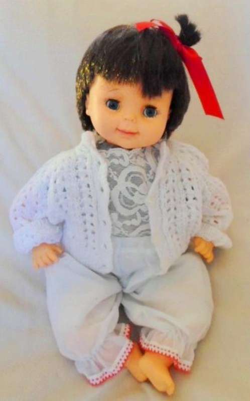 ADORABLE VINTAGE 40CM BABY DOLL MARKED 'JD' AT BACK OF NECK!!