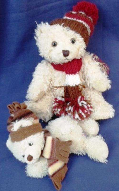 A SWEET LITTLE DOUGLAS BEAR AND SUNKID FRIEND!!