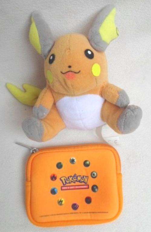 CUTE POKEMON 'RAICHU'  PLUS POKEMON PURSE!!