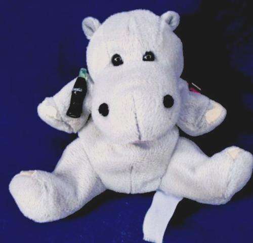 RARE!!  COCA COLA HIPPO (SMALL MARK)