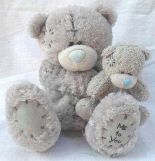 TOO ADORABLE A TATTY TEDDY (ME TO YOU) WITH WITH HIS OWN LITTLE TATTY TEDDY!!