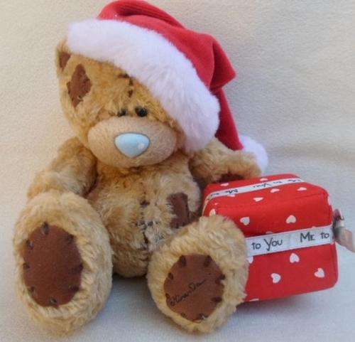 RARE! RARE! A BROWN TATTY TEDDY (ME TO YOU) STILL SIGNED 'MIRANDA' ON ONE PAW PAD!!